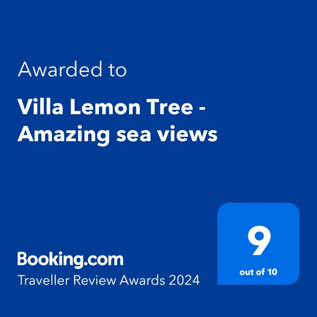 Villa Lemon Tree - Amazing Sea Views Альмуньєкар Екстер'єр фото